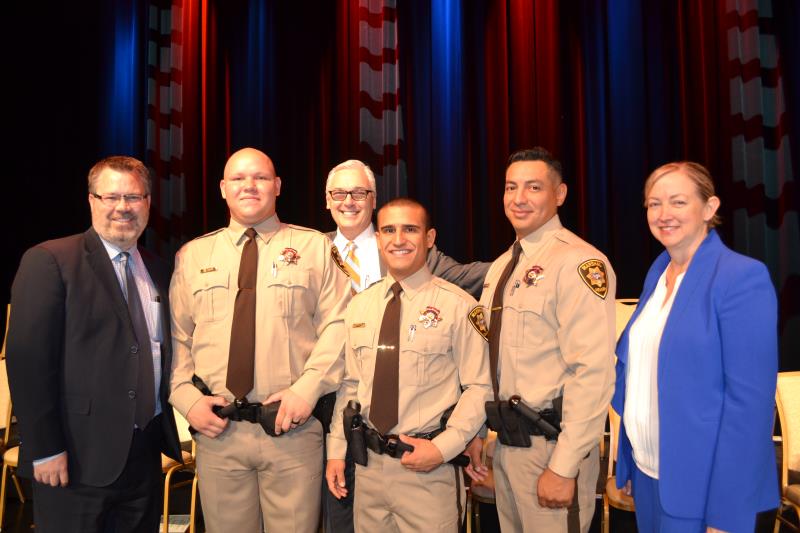 Three New Police Academy Graduates Trained Up And Ready To Protect And Serve Courts Eighth Judicial District Court